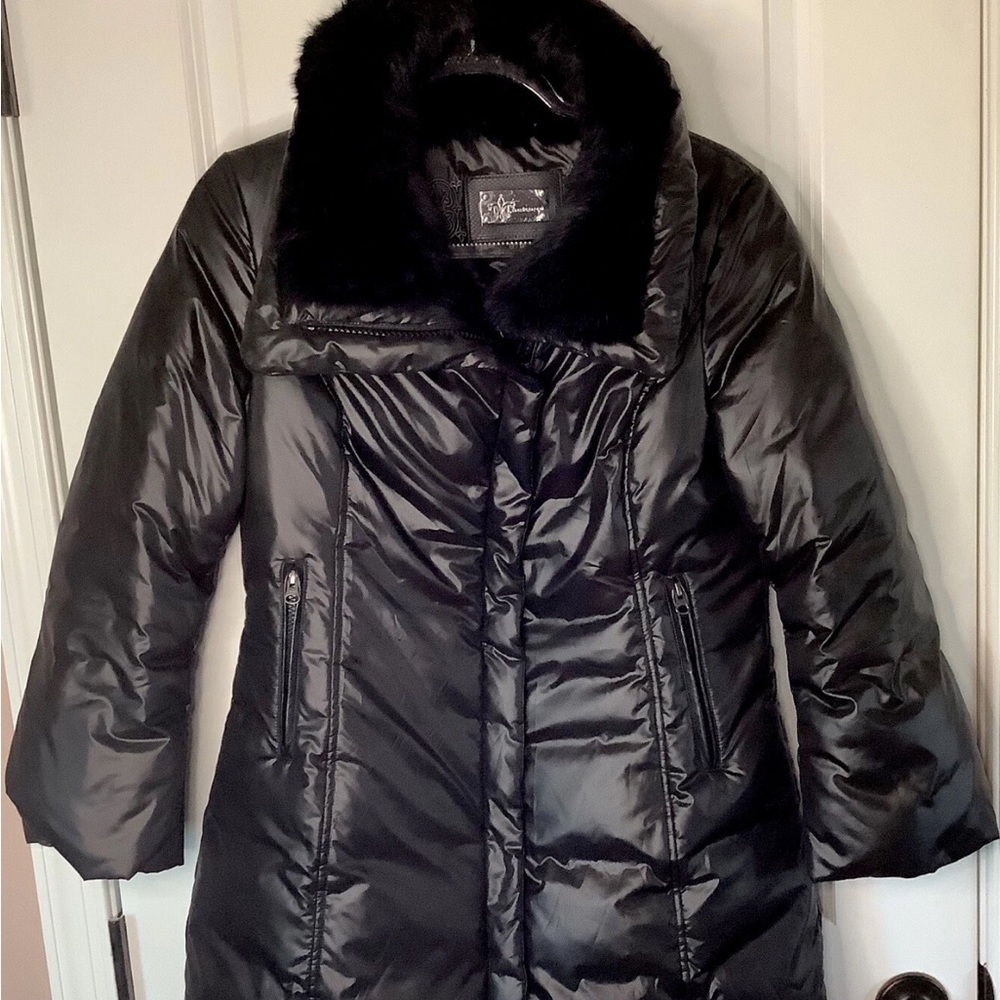 Mackage Shiny Black Puffer Coat